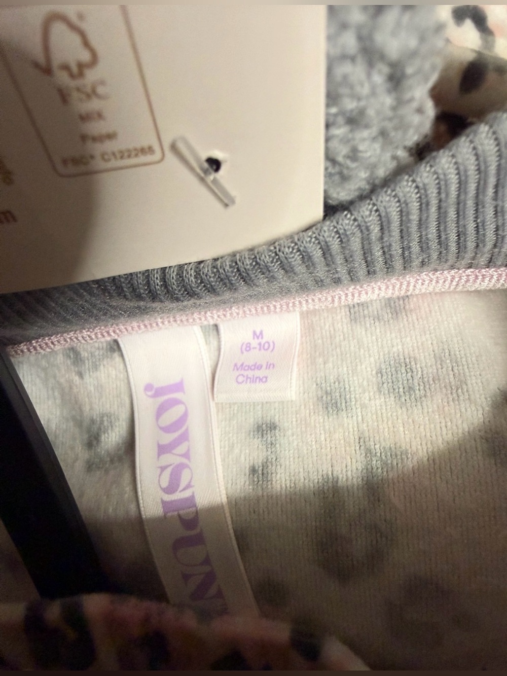 Joyspun 3-Piece Cozy Pajama Set NWT | Medium (8–10) - Picture 6 of 6
